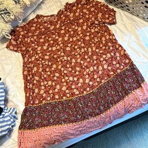 Knox Rose Fall Dress - Size 2X